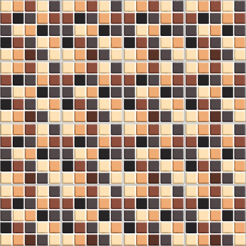 Adesivo de parede Adesivo para Azulejo Pastilha 3D Café